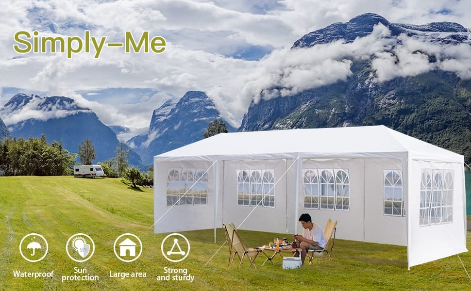 3m x 6m pop-up canopy tent + wedding pavilion with windows in Nairobi